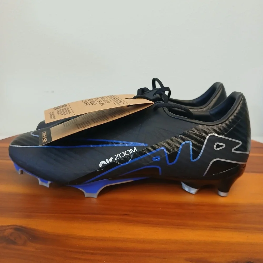 Nike Soccer Cleats Mens 6.5 Black Mercurial Zoom Vapor 15 Academy Futbol Shoes‎